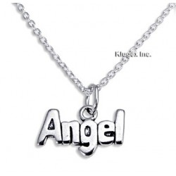 Sterling Silver Angel Pendant with Chain