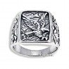 Sterling Silver Ring with Eagle Size 9