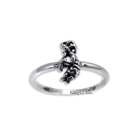 Sterling Silver Ring With Kokopelli Size 7