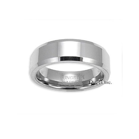 Tungsten Carbide Band Ring Size 7.5