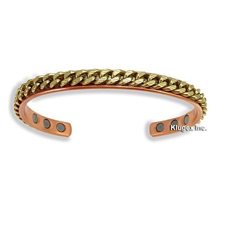 Magnetic Copper Cuff Bracelet