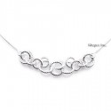 Sterling Silver Harmony Links Necklace