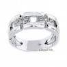 Sterling Silver Ring With CZ Size 7