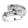 Sterling Silver Ring With CZ Size 7