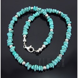 Southwestern Sterling Silver Turquoise Necklace