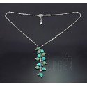 Southwestern Sterling Silver & Turquoise Necklace