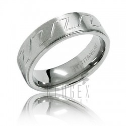 Titanium Wedding Band Ring 