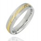 Stainless Steel Wedding Band Ring Size 6