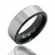 Black Titanium Wedding Band Ring Size 10