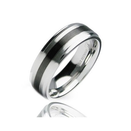 Stainless Steel Band Ring Size 9