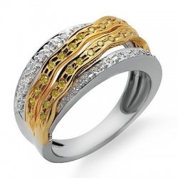 14K Gold Ring with Diamond Size 7