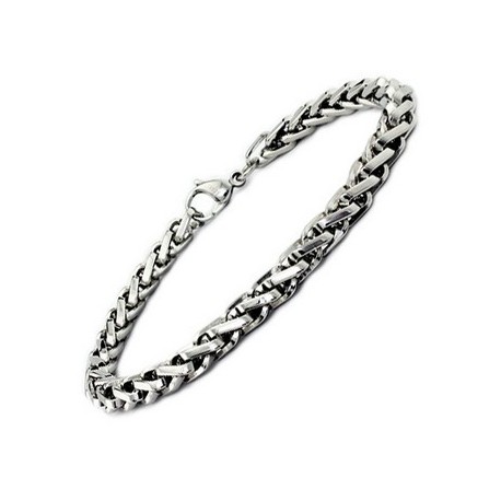 Woven Stainless Steel Bracelet - jewelry.farm