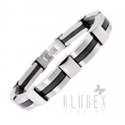 Titanium & Rubber Bracelet
