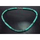 Sterling Silver, Turquoise & Onyx Necklace