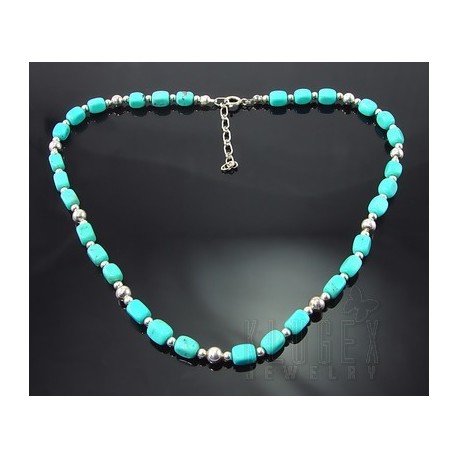 Sterling Silver & Turquoise Necklace