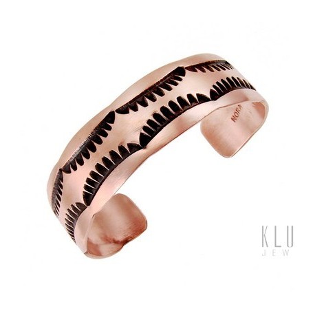 Navajo Copper Cuff Bracelet