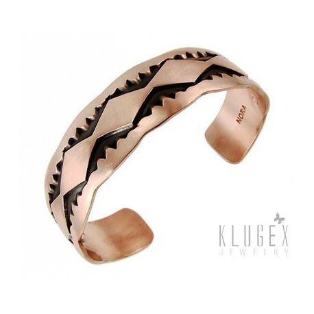 Navajo Copper Cuff Bracelet