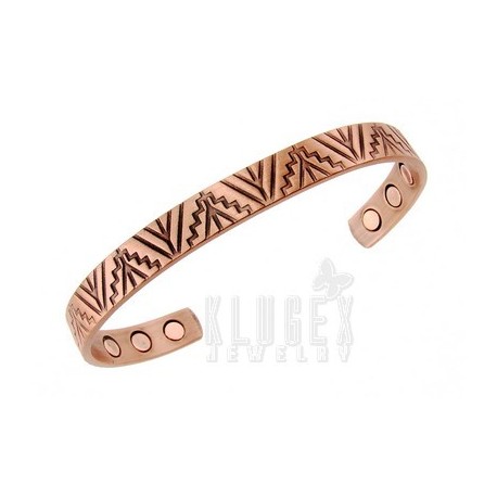 Magnetic Copper Cuff Bracelet