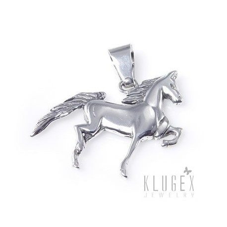 Sterling Silver Horse Pendant