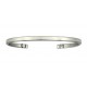 Sergio Lub Magnetic German Silver Cuff Bracelet