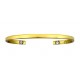 Sergio Lub Magnetic Brass Cuff Bracelet