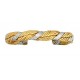 Sergio Lub Magnetic Brass Cuff Bracelet