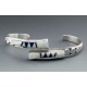 Native American Sterling Cuff Bracelet with Inlay