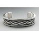 Native American Sterling Silver Cuff Bracelet 