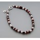 Southwestern Garnet and Pearl Bracelet