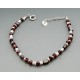 Southwestern Garnet and Pearl Bracelet