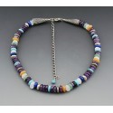 Gemstone with Sterling Silver Necklace 