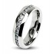 Stainless Steel Eternity Ring 