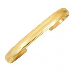 Sergio Lub Brass Cuff Bracelet - Golden Slave
