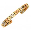 Sergio Lub Cuff Bracelet - Autumn Wheat