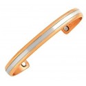 Sergio Lub Magnetic Copper Cuff Bracelet - Magnetic Two Worlds