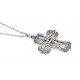 Black Hills Sterling Silver and 12K Gold Cross Pendant 