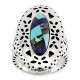 Southwestern Sterling Silver Inlaid Ring – CP Signature 