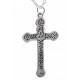 Sterling Silver Cross Pendant with Chain