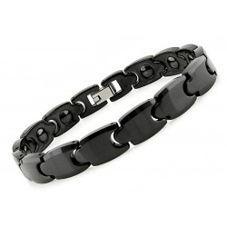 Black Magnetic Ceramic Bracelet