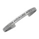 Sergio Lub Magnetic Silver Cuff Bracelet – Love Silver