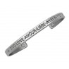 Sergio Lub Magnetic Silver Cuff Bracelet – Love Silver
