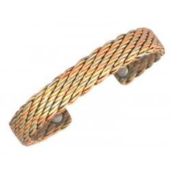 Sergio Lub Magnetic Copper Cuff Bracelet - Magnetic Life s Tapestry