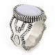 Southwestern Sterling Silver Ring with Blue Lace Agate