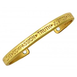 Sergio Lub Magnetic Cuff Bracelet – Magnetic Compassion Brass