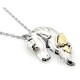 Black Hills Gold on Sterling Silver Horse Pendant with Chain