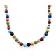 Southwestern Gemstone Necklace with Sterling Silver