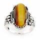 Sterling Silver Ring with Tigers Eye