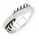 Sterling Silver Ring Cubic Zirconia