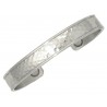 Sergio Lub Magnetic Cuff Bracelet – Magnetic Hammered Silver