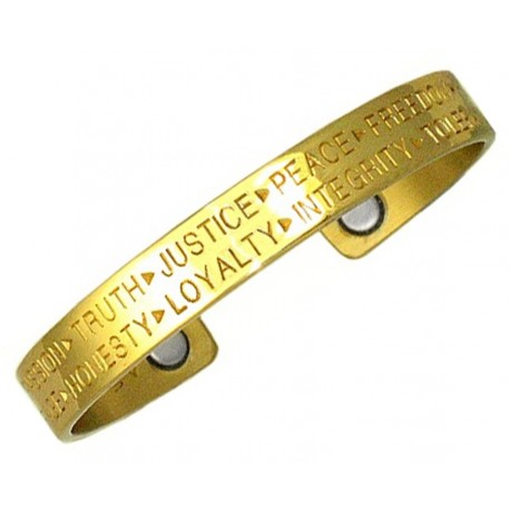 Sergio Lub Magnetic Cuff Bracelet – Golden Virtues Magnetic